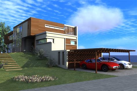 Weekend House 3D DWG Model for AutoCAD • Designs CAD