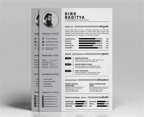 Resume & Portfolio Template - YA