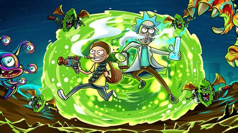 Computer Rick And Morty Wallpapers - Wallpaper Cave