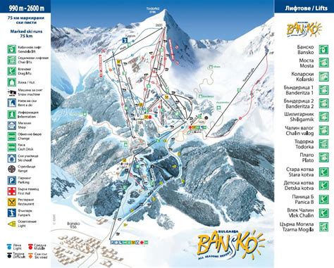 Bansko ski runs and ski area — BulgariaSki