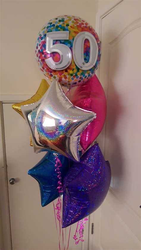 50th Birthday Bouquet - Balloon Magic