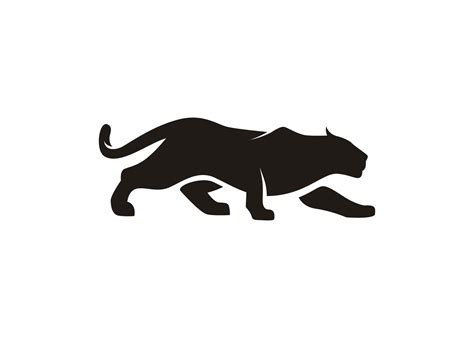 Jaguar Puma Cheetah Panther silhouette logo design inspiration 5931651 Vector Art at Vecteezy