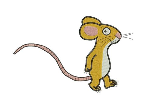 The Gruffalo Mouse Embroidery Design | The gruffalo, Mouse drawing, Gruffalo pictures