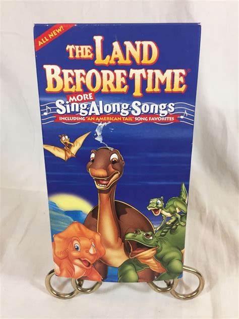 The Land Before Time More Sing Along Songs Vhs