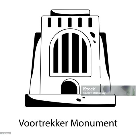 Voortrekker Monument Stock Illustration - Download Image Now - Architecture, Built Structure ...