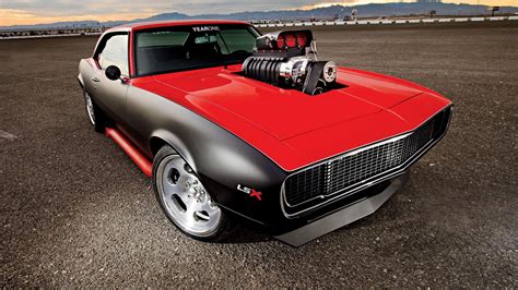 Classic Car Classic LSX Supercharger Chevrolet Camaro HD wallpaper | cars | Wallpaper Better