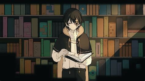 412+ Anime Boy Reading Book Hd Wallpaper Pics - MyWeb