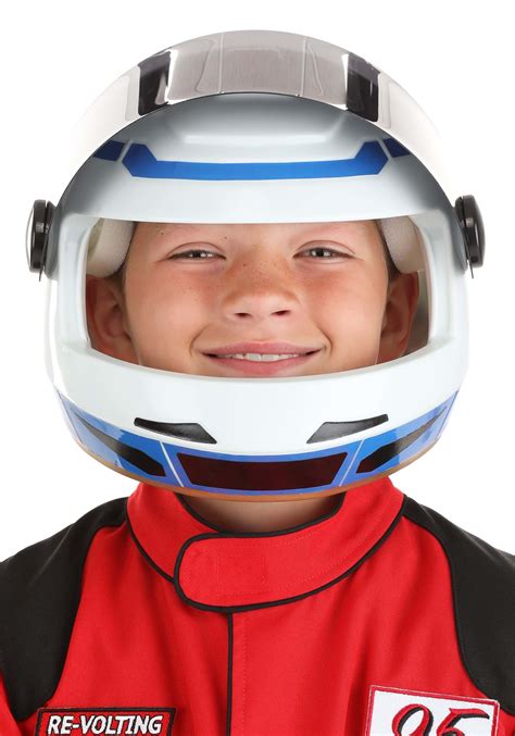 Race Car Driver Kid's Costume Helmet | Race Car Accessories