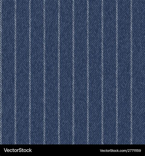 Pinstriped denim fabric texture seamless pattern Vector Image