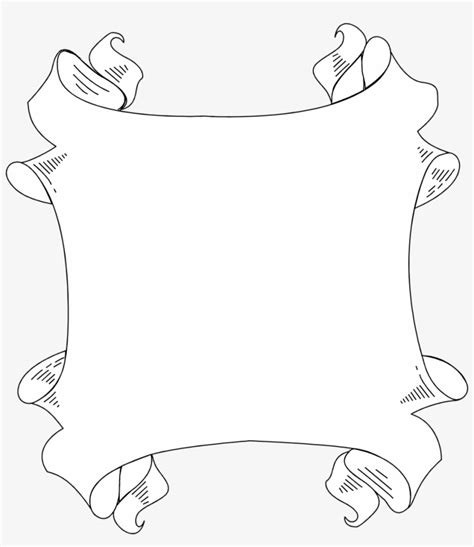 White Blank Banner Png - Border Designs For Banners PNG Image | Transparent PNG Free Download on ...