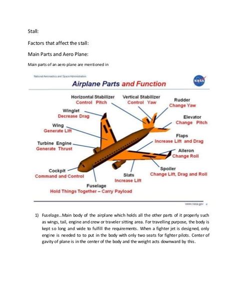 Aerodynamic design of aeroplane