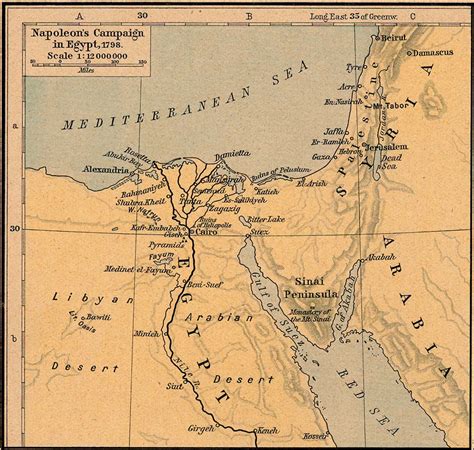 Ancient Egyptian Map