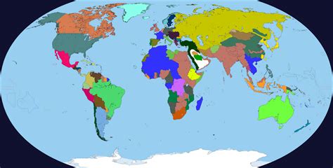 27 July 1914 World Map by QuisaMaps on DeviantArt