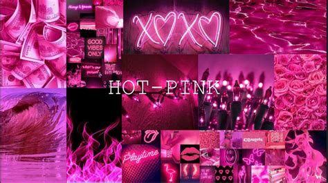 Hot pink aesthetic | Hot pink, Hot pink wallpaper, Pink aesthetic