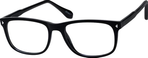 Rectangular Eyeglasses PNG Transparent Image