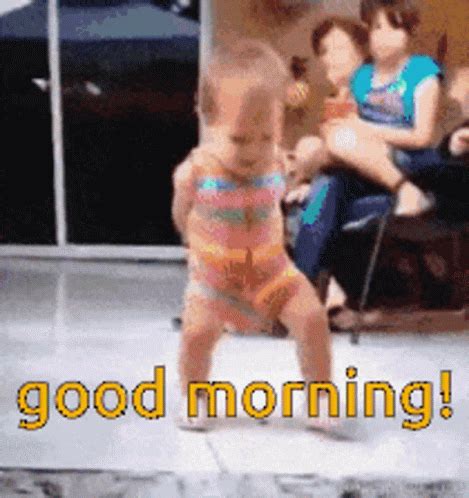 Good Morning Dance GIF - Good Morning Dance Baby - Discover & Share GIFs