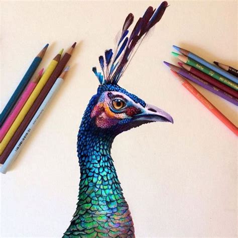 Por Amor al Arte: Lápices de colores, mágicos dibujos de Morgan Davidson. Colored Pencil Artwork ...