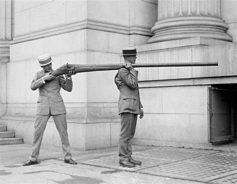 A Punt Gun, used for duck hunting but were banned because they depleted stocks of wild fowl ...