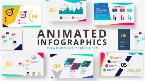 animated powerpoint infographic slide design download