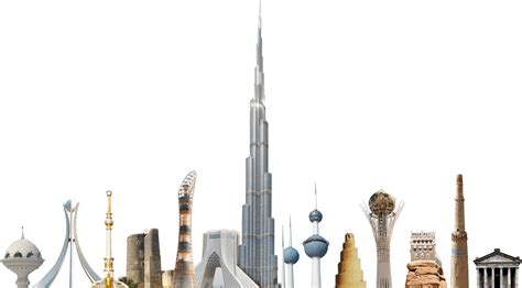 Download Buildings - Dubai Towers Png - Full Size PNG Image - PNGkit