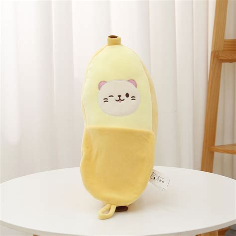 Small Banana Cat Plush Toy - Ximivogue Brunei