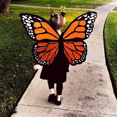 Diy halloween costume monarch butterfly – Artofit