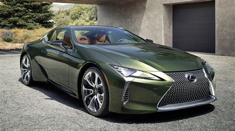 Lexus LC 500 Inspiration Series, gorgeous Nori Green 2020_Lexus_LC_Inspriation_Series_f34_NR ...