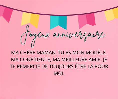 Texte d'anniversaire pour ma mère, je t'aime maman - Texte pour dire