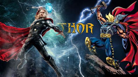 Thor in Norse Mythology vs Marvel: Who looks better?