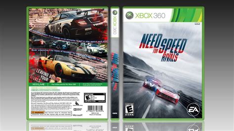 Viewing full size NEED FOR SPEED RIVALS box cover