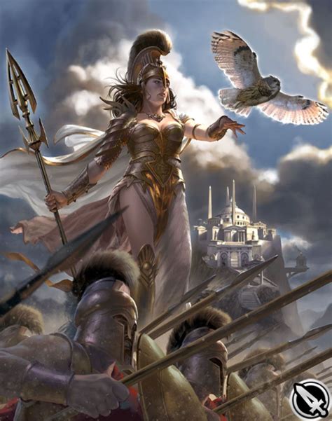 Athena Art - Mobius Final Fantasy Art Gallery Greek Mythology Tattoos, Greek Gods And Goddesses ...