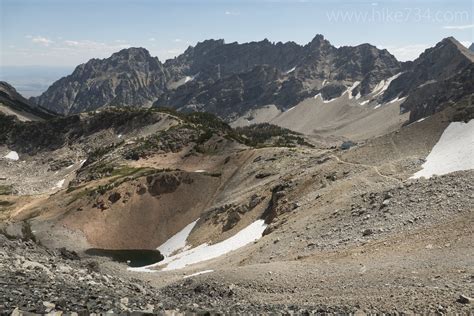 Paintbrush Divide Loop through Paintbrush Canyon and Cascade Canyon - Hike 734