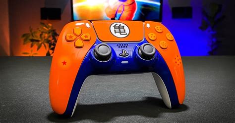 LazaModz Creates Custom Dragon Ball Z PS5 Controller | TheGamer