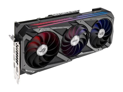 ASUS ROG Strix GeForce RTX 3080 V2 OC Edition 10GB GDDR6X PCI Express 4.0 x16 Video Card ROG ...