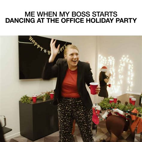 Office Christmas Party Meme