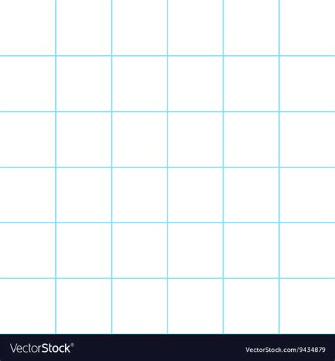 Blue grid white background Royalty Free Vector Image