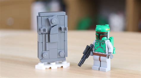 How to build a custom LEGO Star Wars Han Solo in Carbonite model