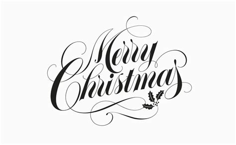 Merry Christmas - Keith Morris Lettering Artist | Christmas stencils, Merry christmas font ...