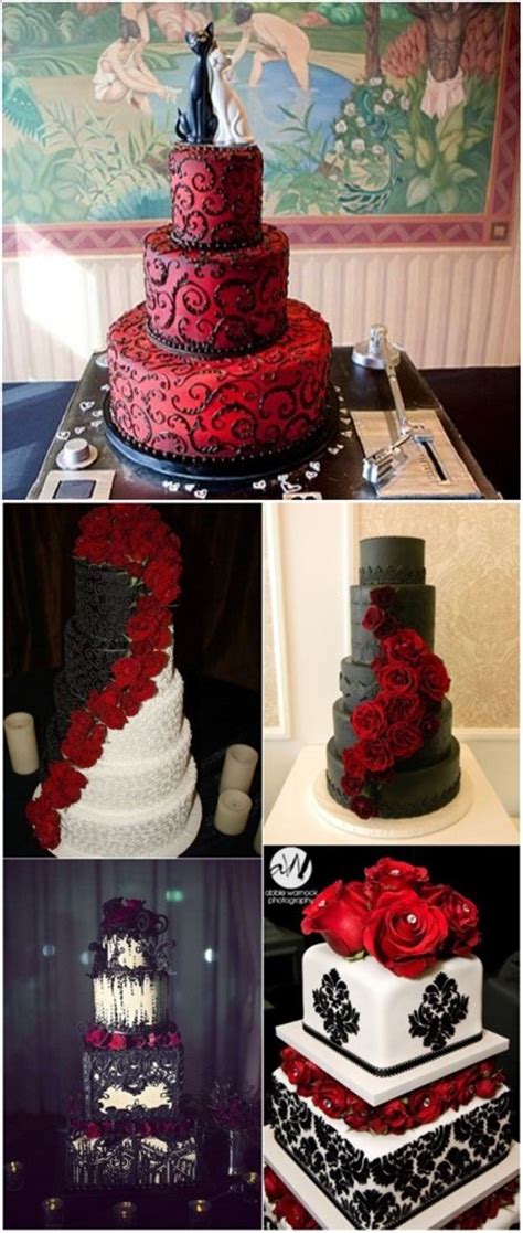 Red And Black Wedding Theme