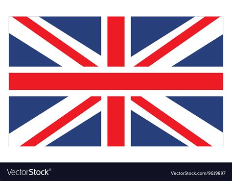 England flag isolated icon design Royalty Free Vector Image