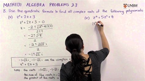 Quadratic Equation Complex Roots Examples - Tessshebaylo