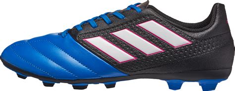 adidas Kids ACE 17.4 FG Soccer Cleats - Black & Blue - Soccer Master