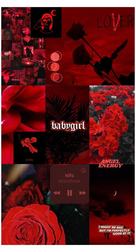 Pinterest Aesthetic Red Wallpapers - Goimages Ever