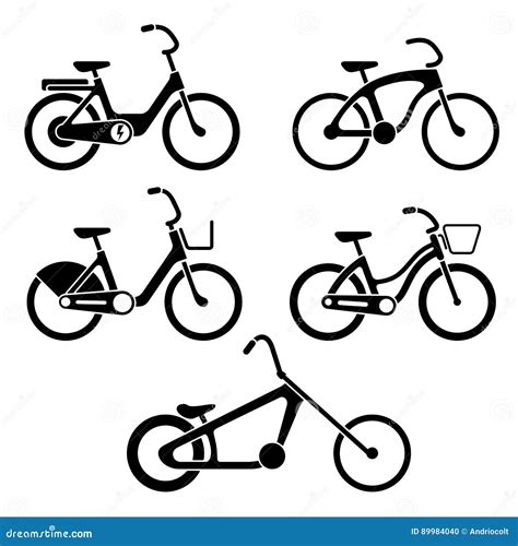 Black And White Bicycle Clipart