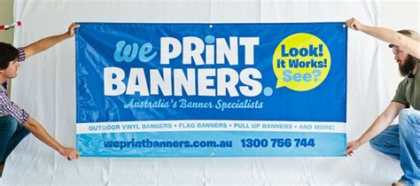 Outdoor Vinyl Banner - We Print Banners - Australia's cheapest banners