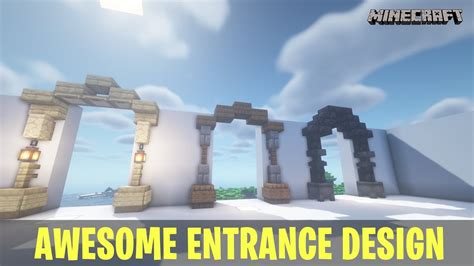 Minecraft Arch Design - Design Talk