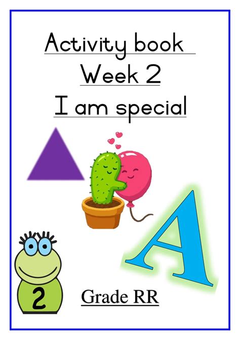 Grade RR Activity book Week 2 • Teacha!