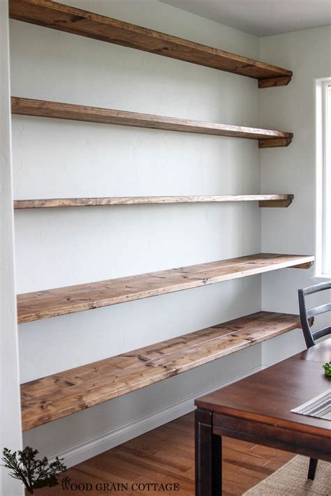 How To Use Reclaimed Wood Floating Shelves To Prettify Your Home