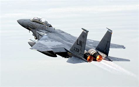 McDonnell Douglas F-15 Eagle, US Air Force, american fighter, F-15, aircraft takeoff, HD ...