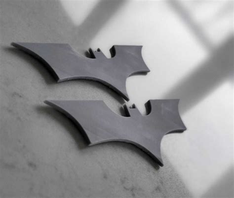 Batarang OBJ STL 3D Print File | Etsy